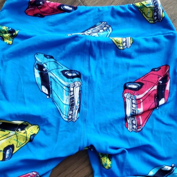 lularoe os leggings Cars - Picture 2 of 3